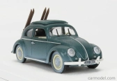 Rio-models Volkswagen Beetle Maggiolino Con Sci 1950 - Winter Vacation With Ski 1:43 Grey