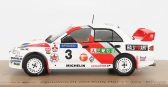 Spark-model Mitsubishi Lancer Evolution Iii N 3 2nd Rally Beijing Hong Kong 1996 R.burns - R.reid 1:43 Biela červená