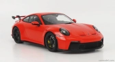 Minichamps Porsche 911 992 Gt3 Coupe 2021 - Black Wheels 1:18 Orange