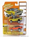 Johnny lightning Plymouth Set 2x Dragster Road Runner 1970 + Dodge Charger R/t 1969 1:64