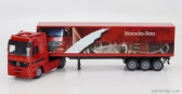 Newray Mercedes benz Actros 1857 Truck Cassonato Mercedes Benz 1998 1:43 Red