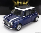 Kk-scale Mini Cooper Sunroof Rhd 1992 1:12 Modrá Met Bílá