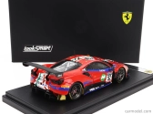 Looksmart Ferrari 488 Gt3 Evo 3.9l Turbo V8 Team Af Corse N 52 Winner Pro-am Cup 24h Spa 2022 Andrea Bertolini - Stefano Costantini - Louis Machiels - Alessio Rovera 1:43 Červená Modrá Čierna
