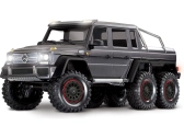 RC auto Traxxas TRX-6 Mercedes G 63 6x6 1:10 TQi RTR, tmavě šedá metalíza