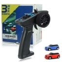 Turbo Racing 1/76 On-Road RC Car RTR (fluor. červená+modrá)