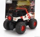 Jada Jeep Wrangler Sea And Water Land Open 2015 - Jurský svet 1:16 Bielo-červená