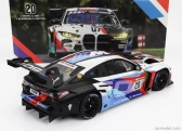 Minichamps BMW radu 4 M4 Gt3 Team Schubert Motorsport N 20 24h Nurburgring 2022 Jesse Krohn - Alexander Sims - Jens Klingmann - Niklas Krutten 1:18 Biela čierna červená modrá