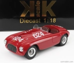 Kk-scale Ferrari 166mm 2.0l V12 Spider N 624 Winner Mille Miglia 1949 C.biondetti - E.salani 1:18 Red