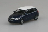Abrex Škoda Fabia II (2006) 1:43 – modrá storm metalíza