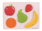 Bigjigs Toys Vkládací puzzle ovoce