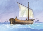 Zvezda Medieval Life Boat (1:72)