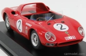 Najlepší model Ferrari 250lm Spider N 2 Trieda víťazov Pernis Von Tirol Innsbruck 1965 H.walter 1:43 Červená