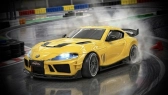 Toyota Supra Drift/Race 1:43 4WD RTR yellow