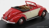 Norev Volkswagen Hebmuller Cabriolet Open 1949 1:43 Červený Krém