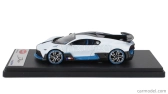 Looksmart Bugatti Divo 2018 1:43 Křemenná Bílá Lesklá