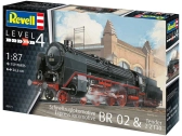 Revell lokomotíva BR 02 s tendrom 2'2'T30 (1:87)