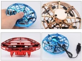 Mini dron UFO, červená