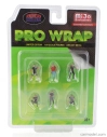 American diorama Figures Set 6x Pro Wrap 1:64 Různé