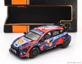 Ixo-models Hyundai I20 N Rally1 Team Shell Mobis Wrt N 4 8. rally Montecarlo 2023 Lappi Esapekka - Janne Ferm 1:43 2 Tones Blue Red