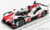 Spark-model Toyota Ts050 Hybrid Team Toyota Gazoo Racing N 7 2nd 24h Le Mans 2018 M.conway - K.kobayashi - J.m.lopez 1:43 Biela červená čierna