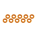 3x6x1mm alu podložky oranžové (10 ks.)