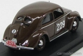 Rio-models Volkswagen Beetle N 229 Rally Montecarlo 1952 Nathan - Schellhaas 1:43 Brown