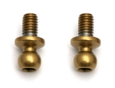Factory Team titanium nitrid guľové čapy M3x5 – krátke