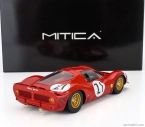Mitica-r Ferrari 330 P3 4.0l V12 Coupe Ch.0848 Team Ferrari Sefac N 21 24h Le Mans 1966 Lorenzo Bandini - Jean Guichet 1:18 Red
