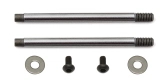 Chromové pístnice tlumičů 3x23 mm, 2 ks.
