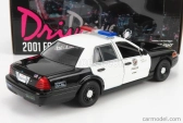 Greenlight Ford usa Crown Victoria Police Interceptor Los Angeles Department 1992 - Drive 1:24 Black White