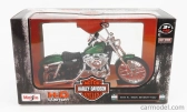 Maisto Harley Davidson Xl 1200v Seventy-two 2013 1:12 Green Met