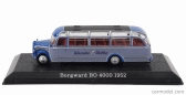 Edicola Borgward Bo 4000 Bus Wander Falke 1952 - poškodenie Zobrazovací box 1:72 2 tóny modrá