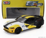 Motor-max Ford usa Mustang Gt N 38 Racing Coupe 2018 1:24 Bílá Žlutá Černá