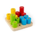 Bigjigs Toys Balančné valčeky na podstavci – poškodený obal
