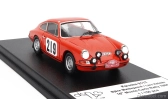Trofeu Porsche 911t Coupe N 219 10th Rally Montecarlo 1968 Bjorn Waldegaard - Lars Helmer 1:43 Orange