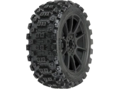 Kolesá Pro-Line 3,3", pneumatiky Badlands MX M2 Buggy, čierny disk Mach 10 H17 (2)