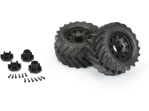 Pro-Line kolo 2.8", pneu Demolisher, disk Raid H12 černý (2)
