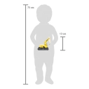 small foot Dřevěný pásový bagr