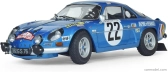 Ixo-models Renault Model-kit - Alpine A110 1600s N 22 4th Rally Montecarlo 1971 Jean Claude Andruet - Michel Vial 1:8 Blue Met