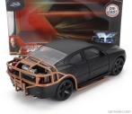 Jada Dodge Dom's Toretto Charger Srt8 2006 - Rýchlo a zbesilo 1:32 Matná čierna zlatá