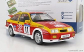 Solido Ford england Sierra Rs Cosworth N 11 Rally Tour De Corse 1987 D.auriol - B.occelli 1:18 Červená Žlutá