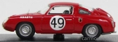 Najlepší model Fiat Abarth 850s Coupe Team Abarth Cie N 49 24h Le Mans 1960 Spychier - Feret 1:43 Red