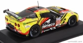 Edicola Chevrolet Corvette C6 Zr1 5.5l V8 Team Larbre Competition N 50 Winner Lmgte-am Class 24h Le Mans 2012 Patrick Bornhauser - Julien Canal - Pedro Lamy 1:43 Žlutá Černá Červená