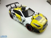 RC auto Racers Drift, žltá
