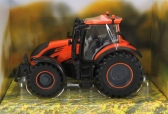 Britský traktor Valtra T254 2018 1:32 oranžový s čiernou