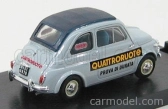 Brumm Fiat 500 Nuova 1958 - Prova Di Durata Quattroruote 1:43 Grey