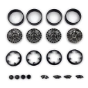 HBP240505 - Deep Star Bead Lock Wheel ( 1.2 ) Black Chrome