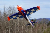 70" Extra 300 EXP V2 - oranžová/modrá/biela 1,77m - el. Verzia