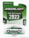 Greenlight Dodge Ram D-350 Pick-up Greenlight Trade Show Exclusive 2023 1:64 zelená strieborná