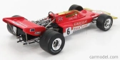 Quartzo Lotus F1 72c Team Lotus N 6 Víťaz majstrovstiev sveta v GP Francúzska 1970 Jochen Rindt 1:43 Červené zlato